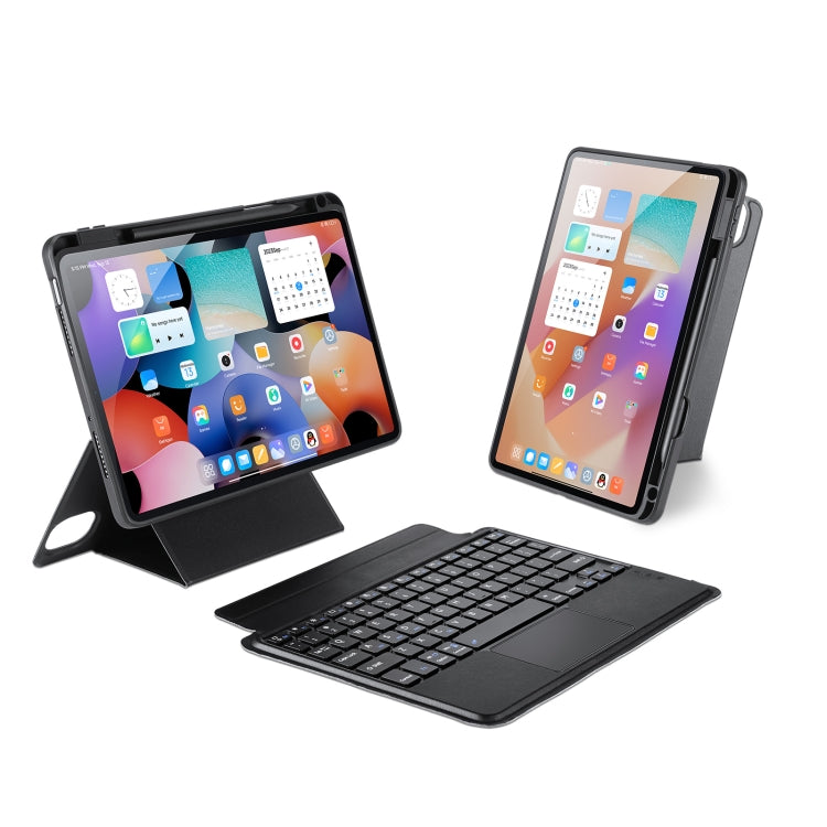 DUX DUCIS DK Floating Magnetic Keyboard Leather Tablet Case with Holder, For Xiaomi Pad 7 / 7 Pro, For Xiaomi Pad 6 / 6 Pro, For Xiaomi Pad 5 / 5 Pro