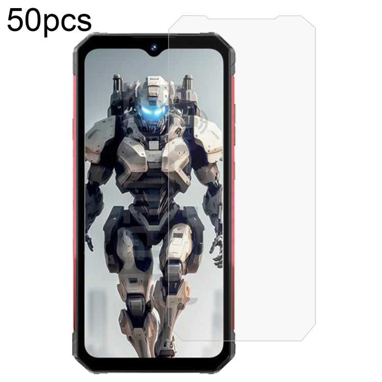 50pcs 0.26mm 9H 2.5D Tempered Glass Film, For FOSSiBOT F112 Pro, For FOSSiBOT F107 Pro, For FOSSiBOT F101 Pro, For FOSSiBOT F102, For FOSSiBOT F101