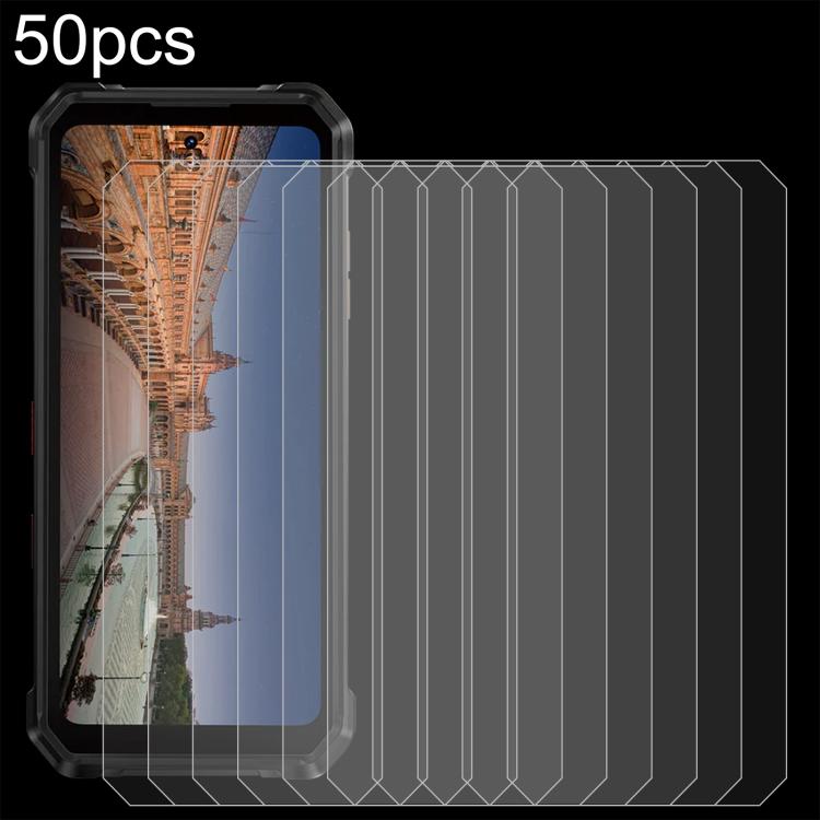 50pcs 0.26mm 9H 2.5D Tempered Glass Film, For FOSSiBOT F112 Pro, For FOSSiBOT F107 Pro, For FOSSiBOT F101 Pro, For FOSSiBOT F102, For FOSSiBOT F101
