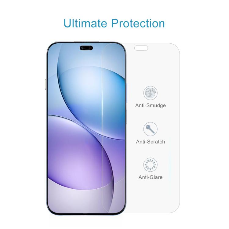 50pcs 0.26mm 9H 2.5D Tempered Glass Film