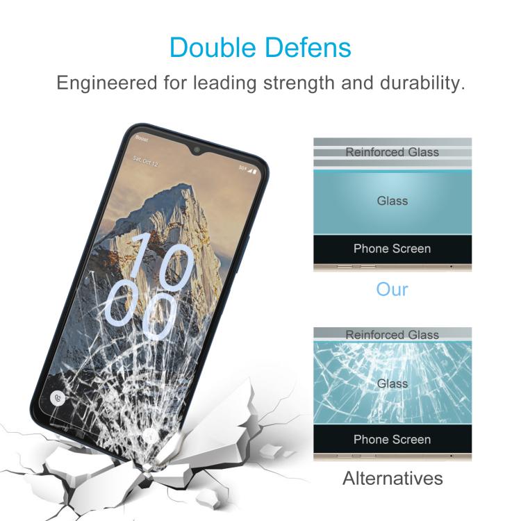 50pcs 0.26mm 9H 2.5D Tempered Glass Film, For Boost Mobile Summit 5G, For Boost Mobile Celero 3+ 5G, For Boost Mobile Celero 3 5G, For Boost Mobile Celero 5G SC, For Boost Mobile Celero 5G 2024, For Boost Mobile Celero 5G+, For Boost Mobile Celero 5G