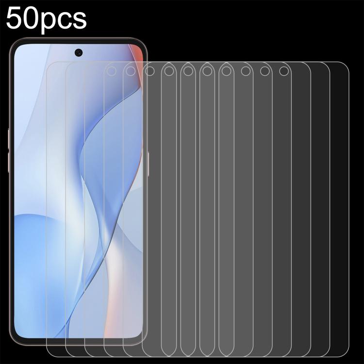 50pcs 0.26mm 9H 2.5D Tempered Glass Film, For Coolpad X100, For Coolpad Cool 40i, For Coolpad CP12s