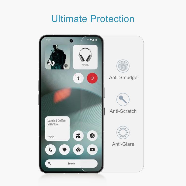 50pcs 0.26mm 9H 2.5D Tempered Glass Film, For Nothing Phone 3, For Nothing CMF Phone 2 Pro, For Nothing Phone 3a, For Nothing Phone 3a Pro, For Nothing Phone 2a Plus, For Nothing CMF Phone 1, For Nothing Phone 2a