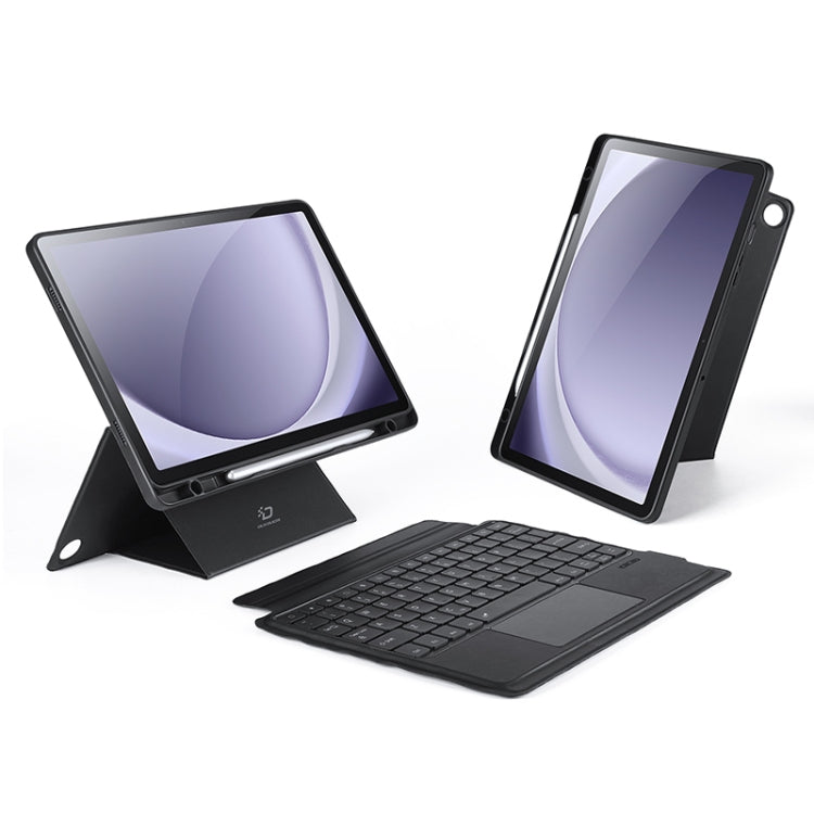 DUX DUCIS DK Floating Magnetic Keyboard Leather Tablet Case, For Samsung Galaxy Tab A9+