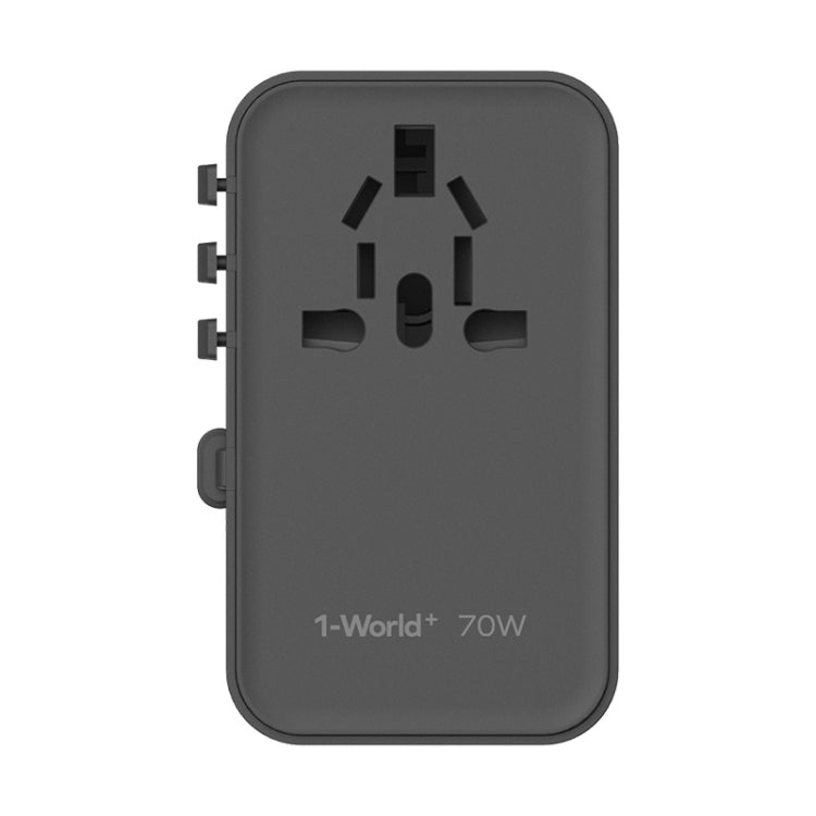 MOMAX 1-World+ 70W Gallium Nitride Expansion Cable Global Conversion Socket Power Adapter