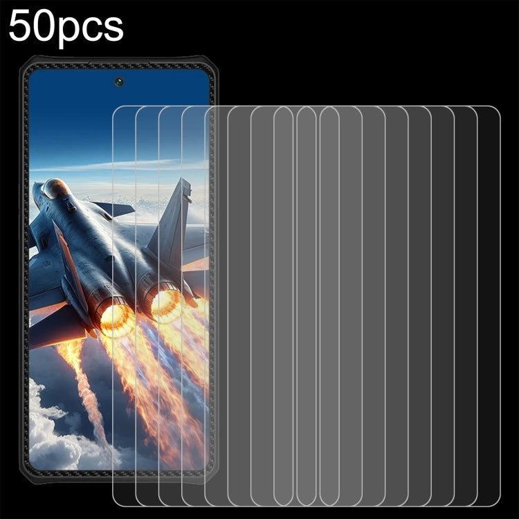 50pcs 0.26mm 9H 2.5D Tempered Glass Film, For IIIF150 B3C, For IIIF150 Air3S, For IIIF150 Air2 Ultra