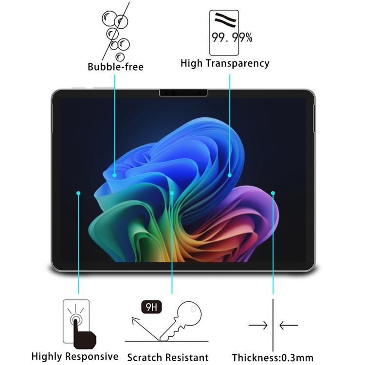 25pcs 9H 0.3mm Explosion-proof Tempered Glass Film