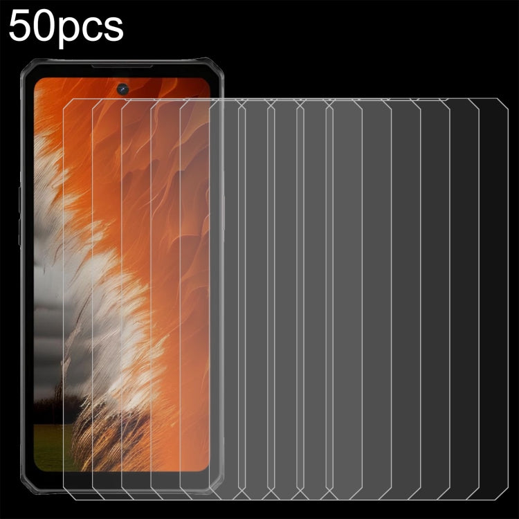 50pcs 3D 0.3mm Fine Hole High Aluminum Tempered Glass Film, For IIIF150 B3 Pro