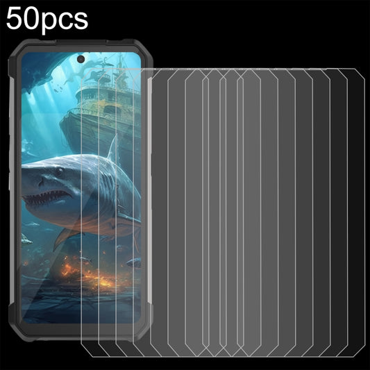 50pcs 3D 0.3mm Fine Hole High Aluminum Tempered Glass Film, For UNIHERTZ Shark 5G