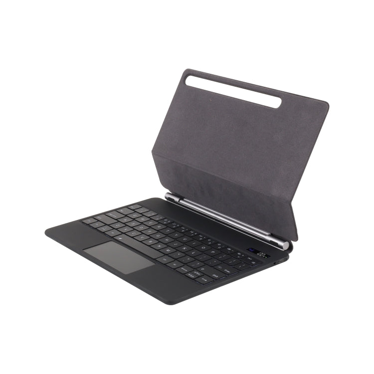 P710 Magnetic Bluetooth Keyboard Leather Tablet Case, For Samsung Galaxy Tab S9 FE / S9