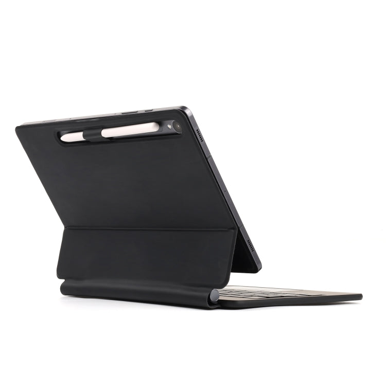 P810 Magnetic Bluetooth Keyboard Leather Tablet Case, For Samsung Galaxy Tab S10+ / S9 FE+