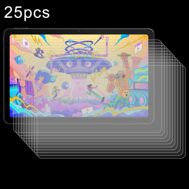 25pcs 9H 0.3mm Explosion-proof Tempered Glass Film, For UGEE UT3 14.25, For UGEE UT2 10.36 inch