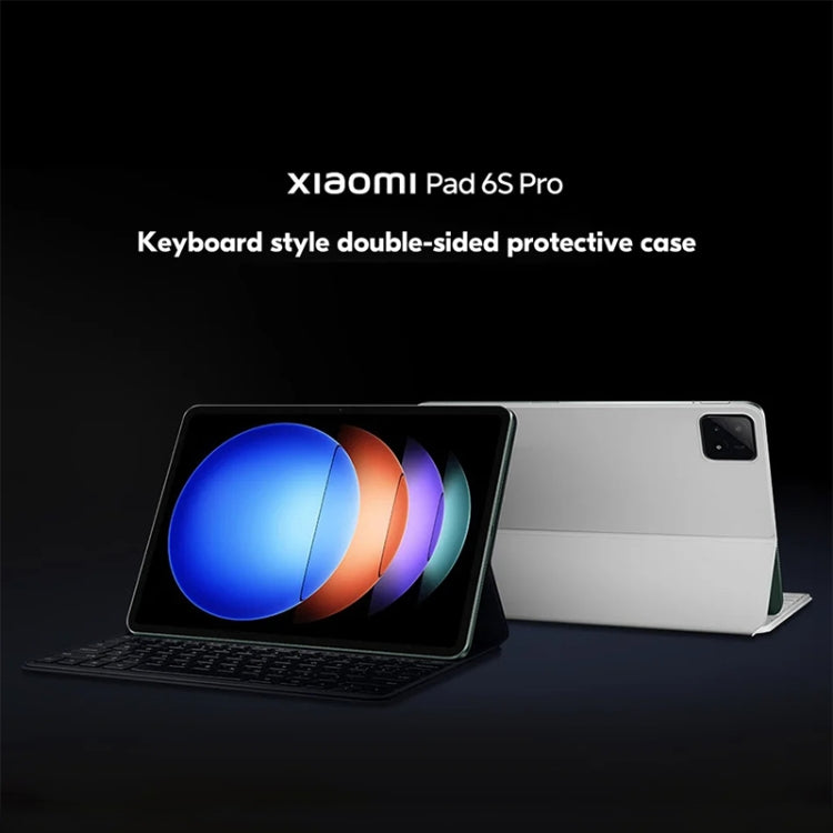 Original For Xiaomi Pad 6S Pro Keyboard Protective Leather Case, For Xiaomi Pad 6S Pro