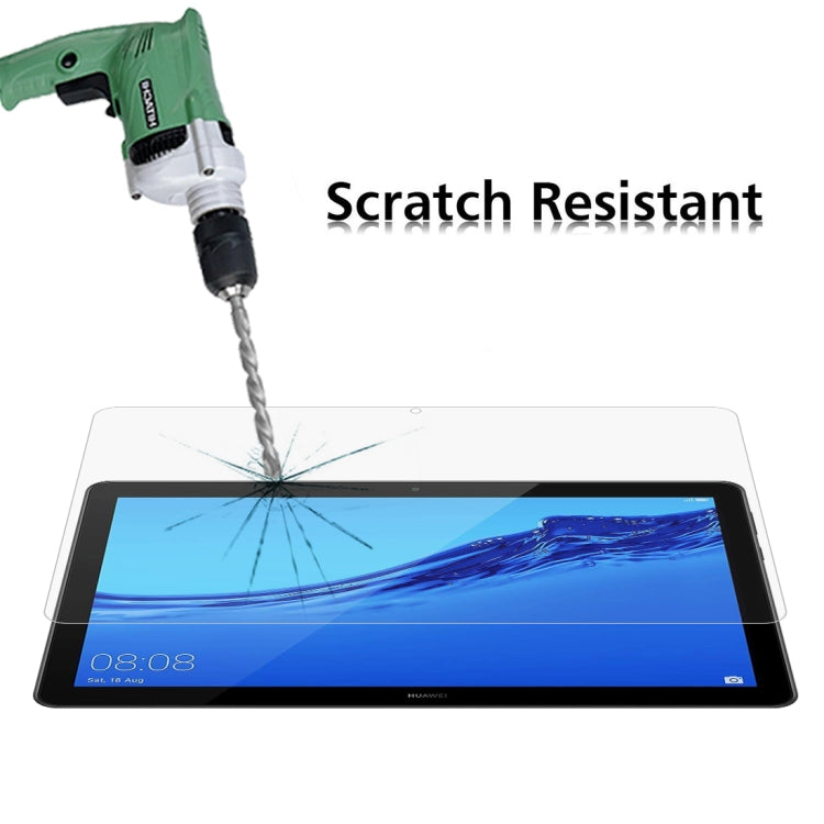 75 PCS 0.26mm 9H Surface Hardness Explosion-proof Tempered Glass Film for Huawei MediaPad T5 10.1, For MediaPad T5