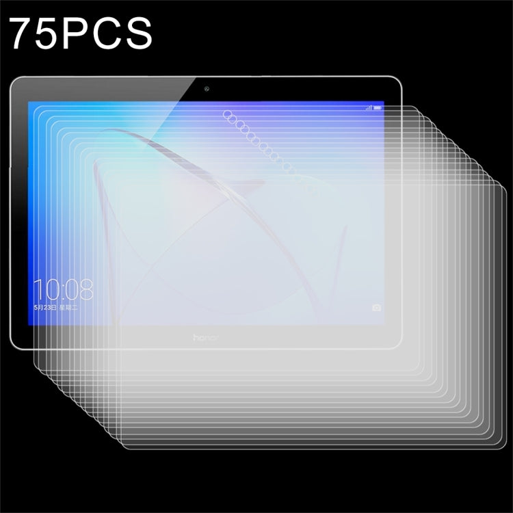 75 PCS for HUAWEI MediaPad T3 10 9.6 inch 0.3mm 9H Surface Hardness Full Screen Tempered Glass Screen Protector, For T3 10