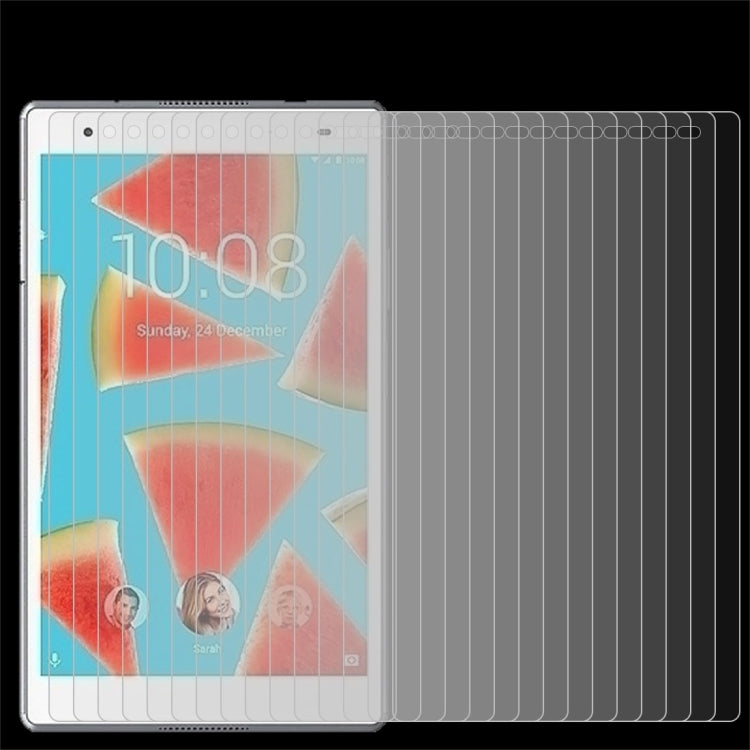 75 PCS for Lenovo Tab4 8 Plus / TB-8704 / TB-8704F 0.3mm 9H Surface Hardness Tempered Glass Screen Protector, For Tab4 8 Plus