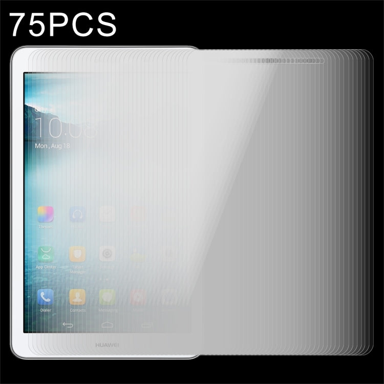 75 PCS for HUAWEI MediaPad T2 8.0 Pro 0.4mm 9H Surface Hardness Full Screen Tempered Glass Screen Protector, For T2 8.0 Pro