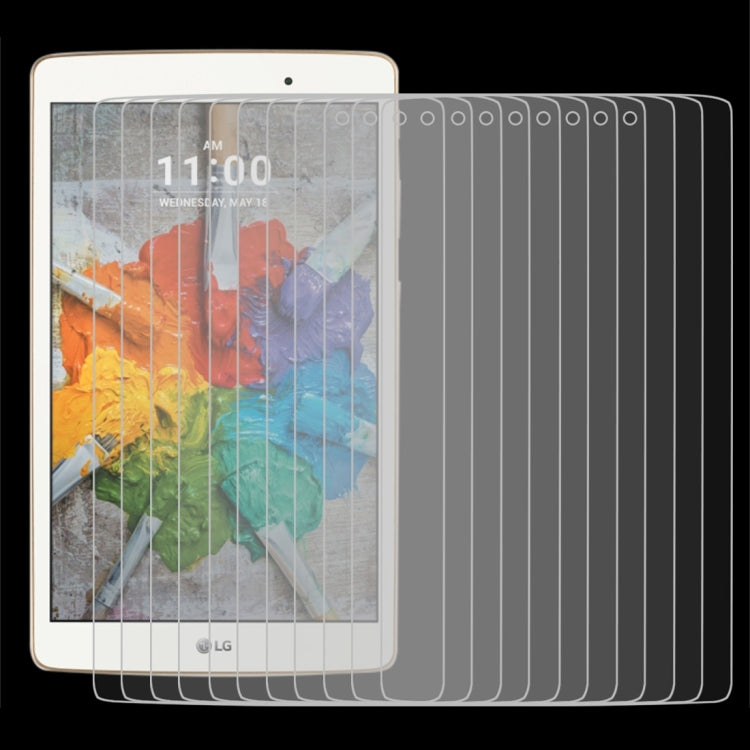 75 PCS 0.3mm 9H Full Screen Tempered Glass Film for LG G Pad X 8.0, LG G Pad X 8.0