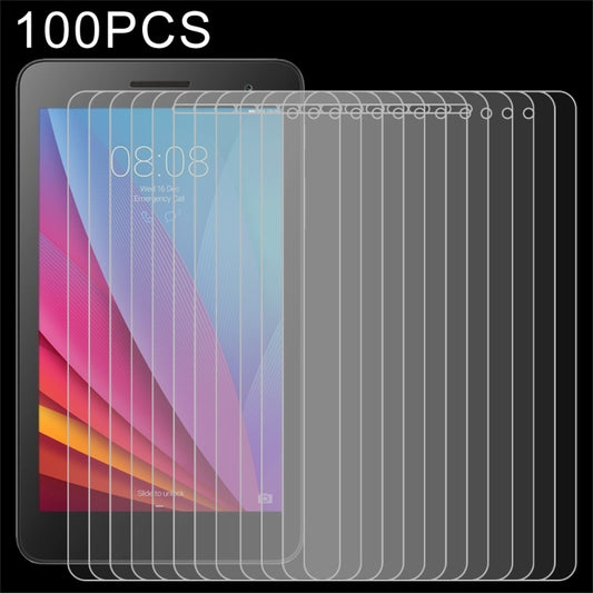 100 PCS 0.3mm 9H Full Screen Tempered Glass Film for Huawei MediaPad T1 7.0, For MediaPad T1 7.0 (100pcs)