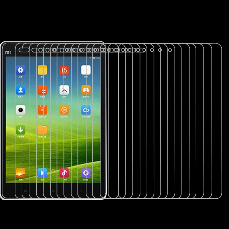 75 PCS 0.4mm 9H+ Surface Hardness 2.5D Explosion-proof Tempered Glass Film for Xiaomi Mi Pad, For Mi Pad