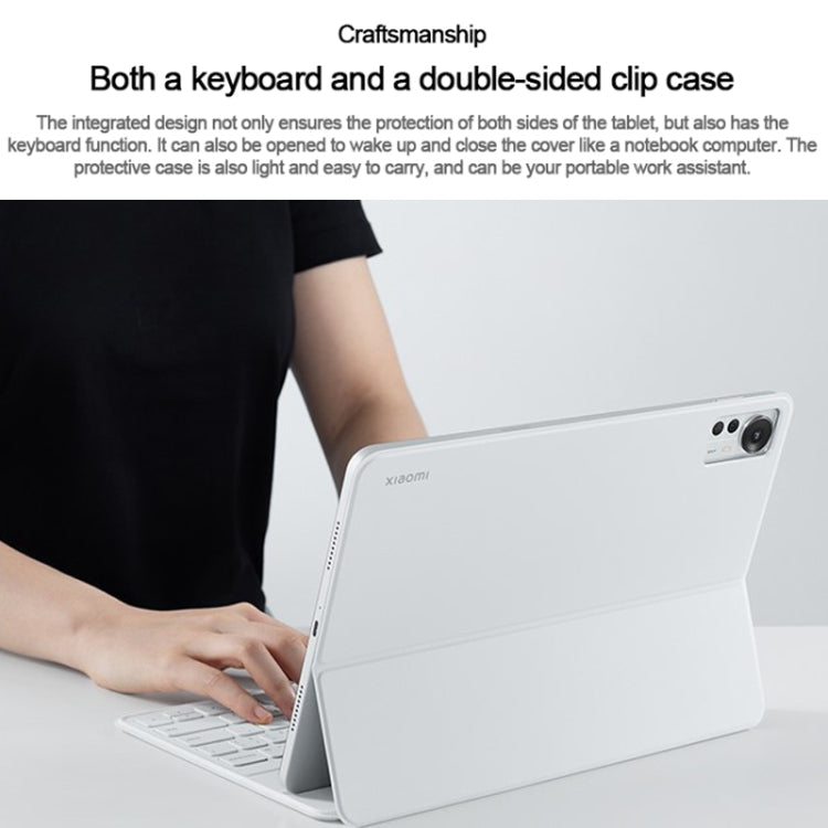 Original Xiaomi Pad 5 Pro 12.4 Keyboard Double Sided Tablet Protective Case, For Xiaomi Pad 5 Pro