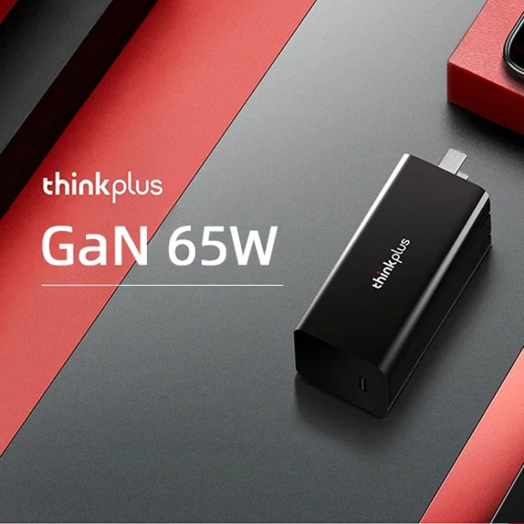 Lenovo Thinkplus GaN 65W PD3.0 QC3.0 Fast Charger Power Adapter For Notebook Mobile Phone，CN Plug, GaN 65W (Black), GaN 65W  (White), GaN 65W (Red)