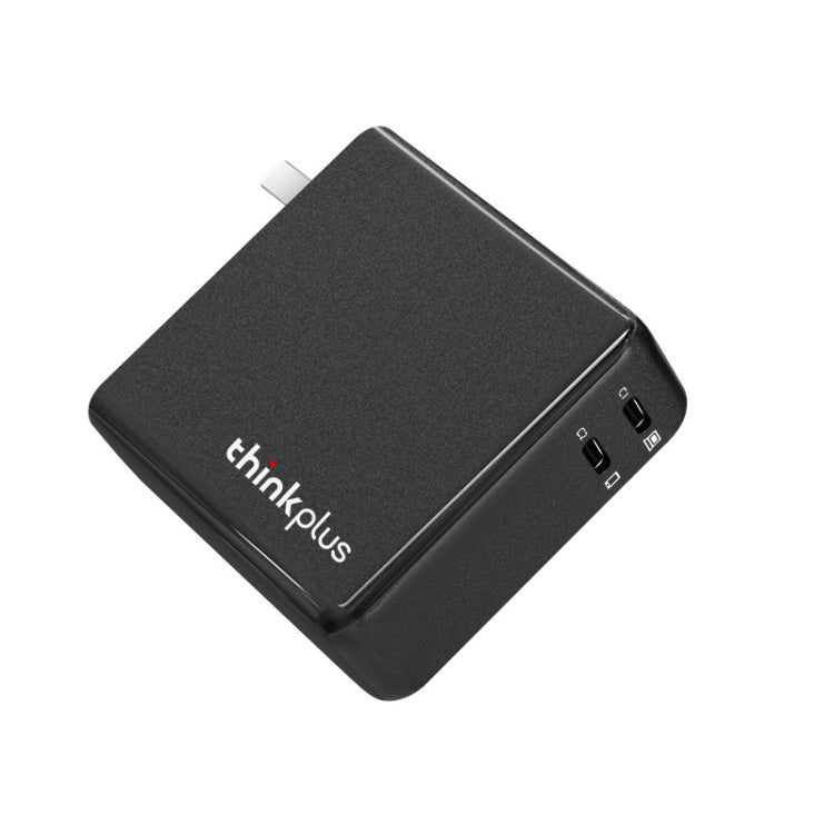 Lenovo Thinkplus 135W GaN Dual USB-C/Type-C Port Power Adapter Fast Charger, 135W Dual Port