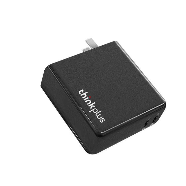 Lenovo Thinkplus 135W GaN Dual USB-C/Type-C Port Power Adapter Fast Charger, 135W Dual Port